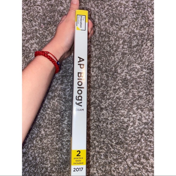 AP biology exam Princeton review book - Picture 2 of 3
